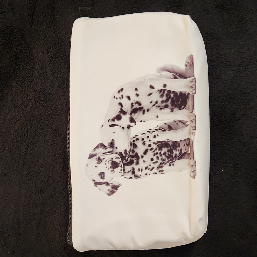 NEW- Cosmetic Bag, Storage Bag - Dogs, Dalmatians